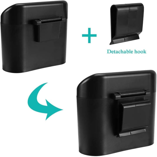 Car Trash Can with Lid – Compact & Leak-Resistant Car Garbage Bin
