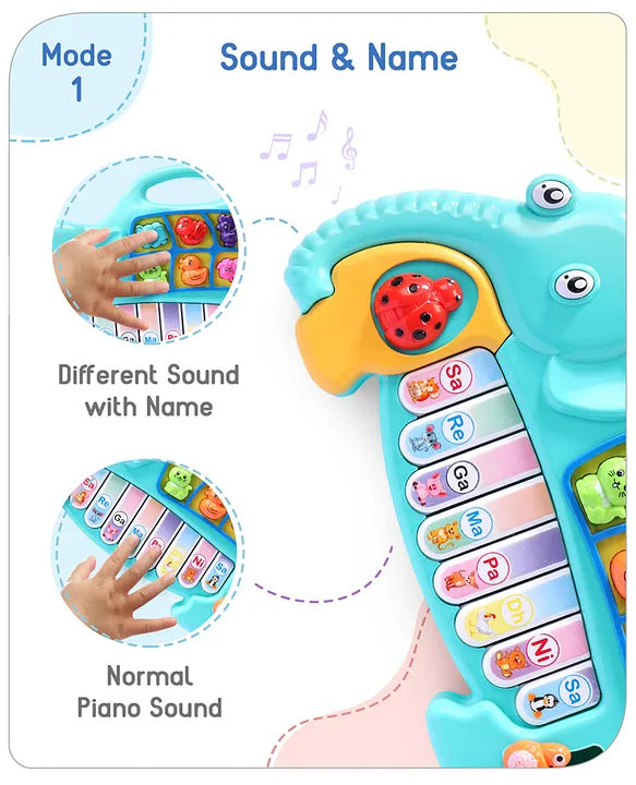 Musical Elephant Piano for Kids