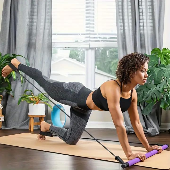 First Fit Premium Plates Stick Fitness Bar