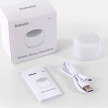 Baby White Noise Machine – Rechargeable Sleep Sound Machine with Soothing Sounds & Night Light