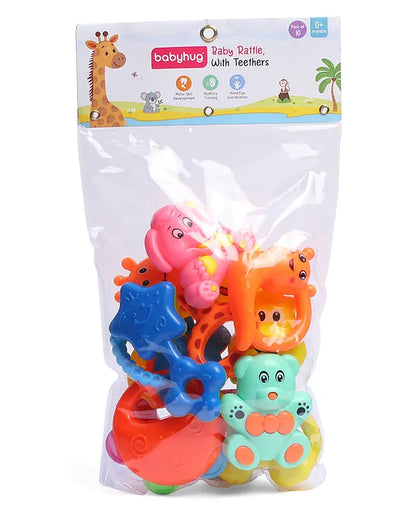 Baby Rattle & Teether Set