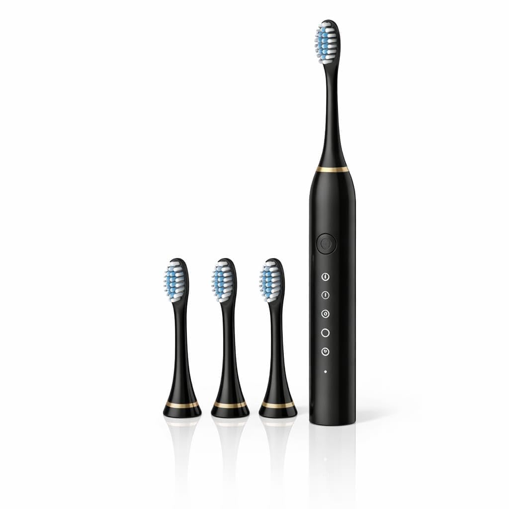 Electric Toothbrush – Rechargeable Sonic Toothbrush with Multiple Cleaning Modes & Soft Bristles