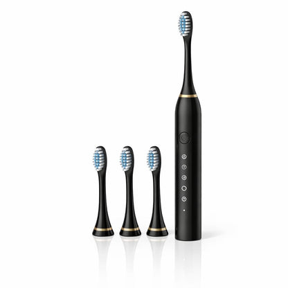 Electric Toothbrush – Rechargeable Sonic Toothbrush with Multiple Cleaning Modes & Soft Bristles