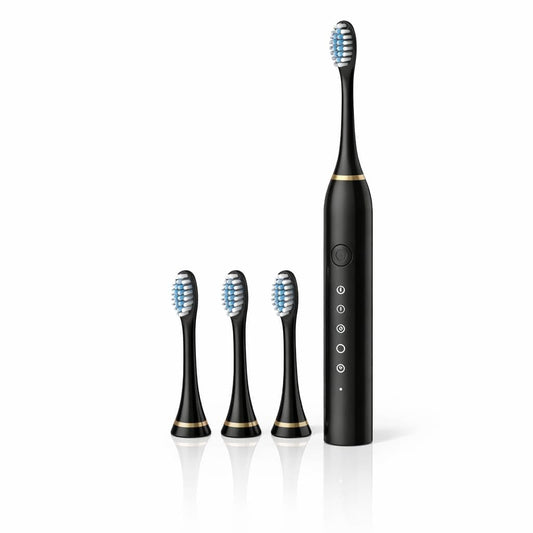 Electric Toothbrush – Rechargeable Sonic Toothbrush with Multiple Cleaning Modes & Soft Bristles