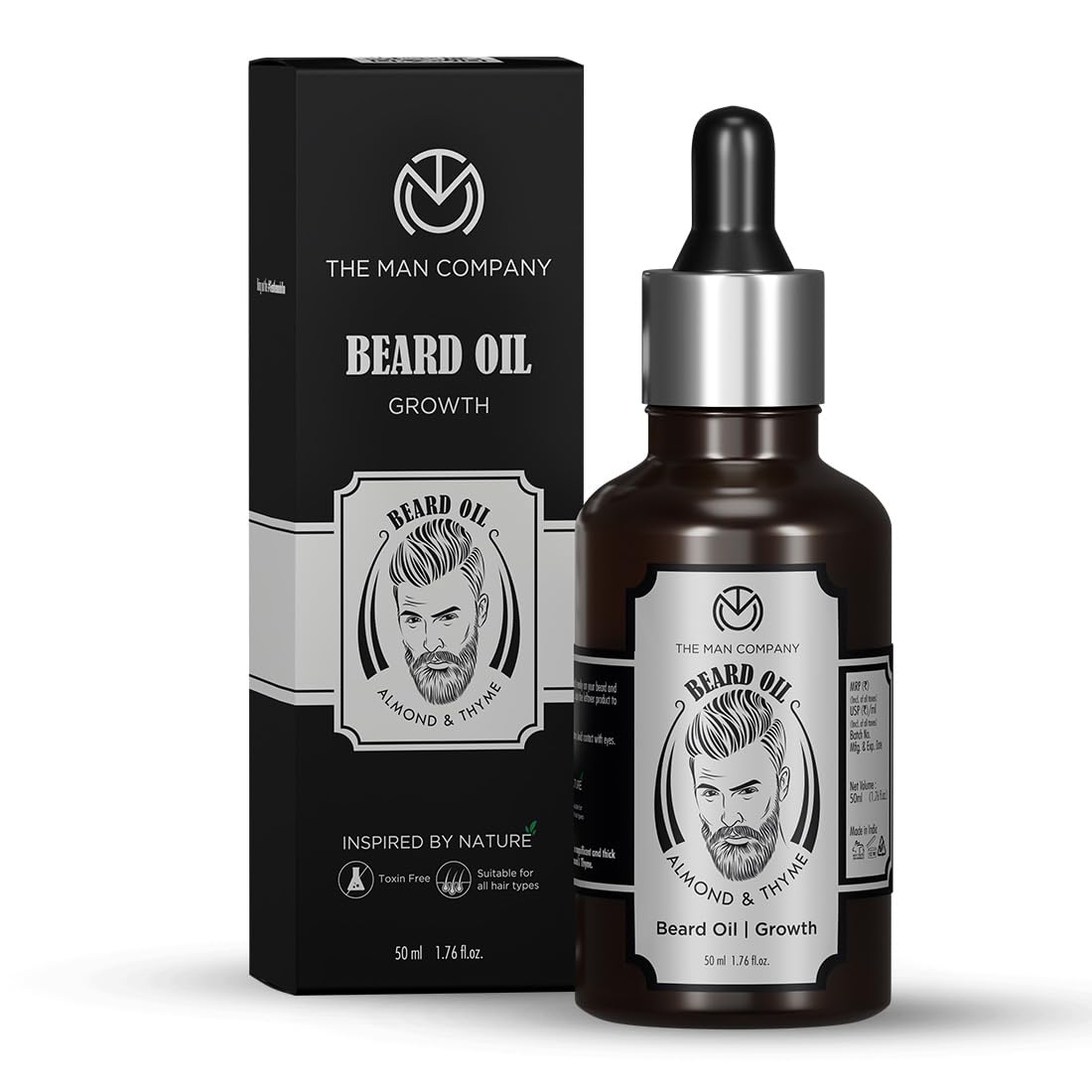 The Man Company 100% Natural Beard Oil