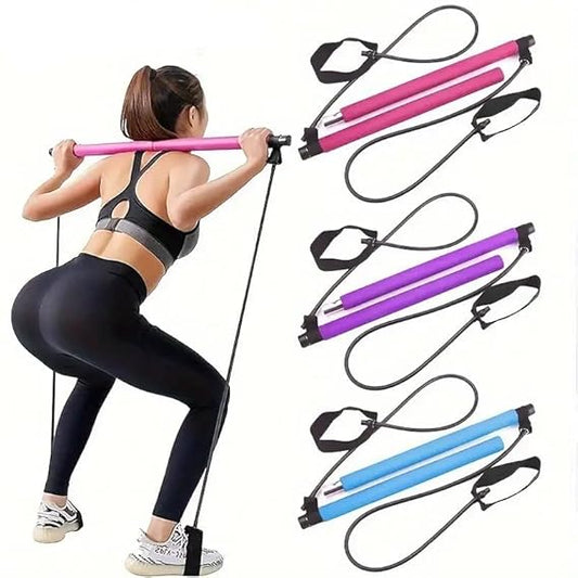 First Fit Premium Plates Stick Fitness Bar
