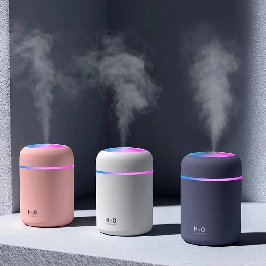 Aroma Diffuser – Ultrasonic Essential Oil Diffuser with LED Night Light & Auto Shut-Off