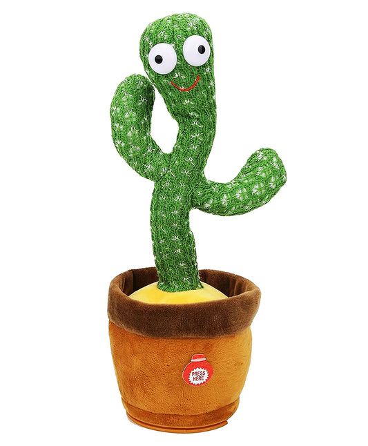 Rechargeable Dancing and Talking Cactus Toy