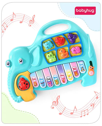 Musical Elephant Piano for Kids