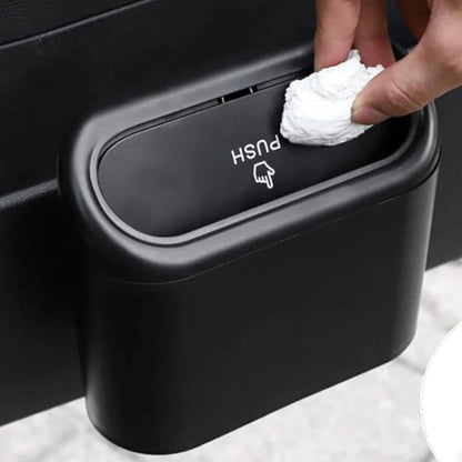Car Trash Can with Lid – Compact & Leak-Resistant Car Garbage Bin