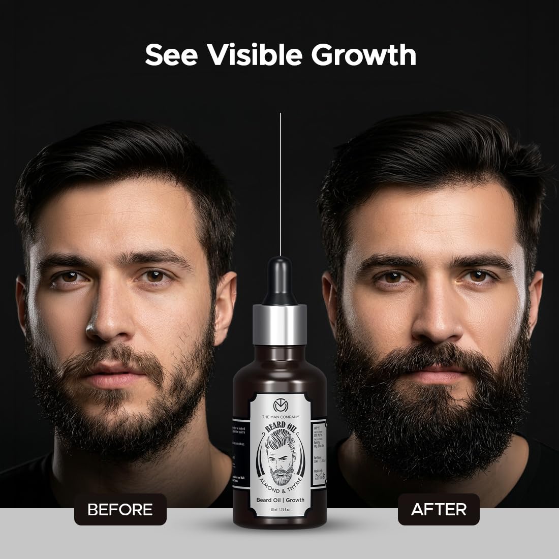The Man Company 100% Natural Beard Oil