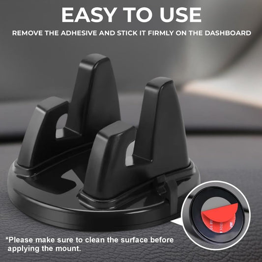Car Phone Mount – Universal 360° Rotatable Dashboard & Air Vent Mobile Holder