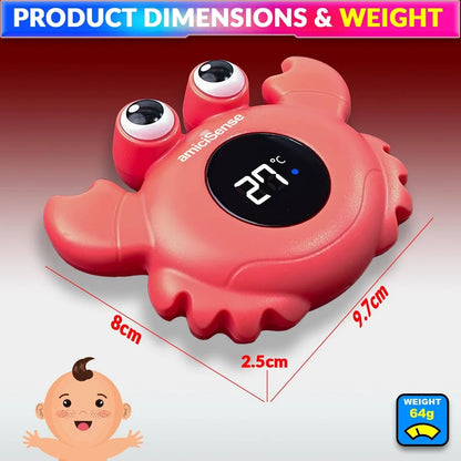 Baby Bath Thermometer – Digital Floating Water Temperature Meter for Safe Baby Bathing