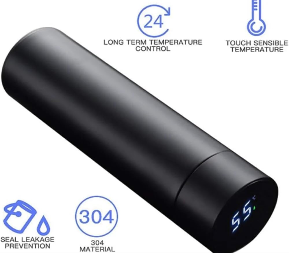 Smart Water Bottle – LED Temperature Display Vacuum Insulated Stainless Steel Bottle