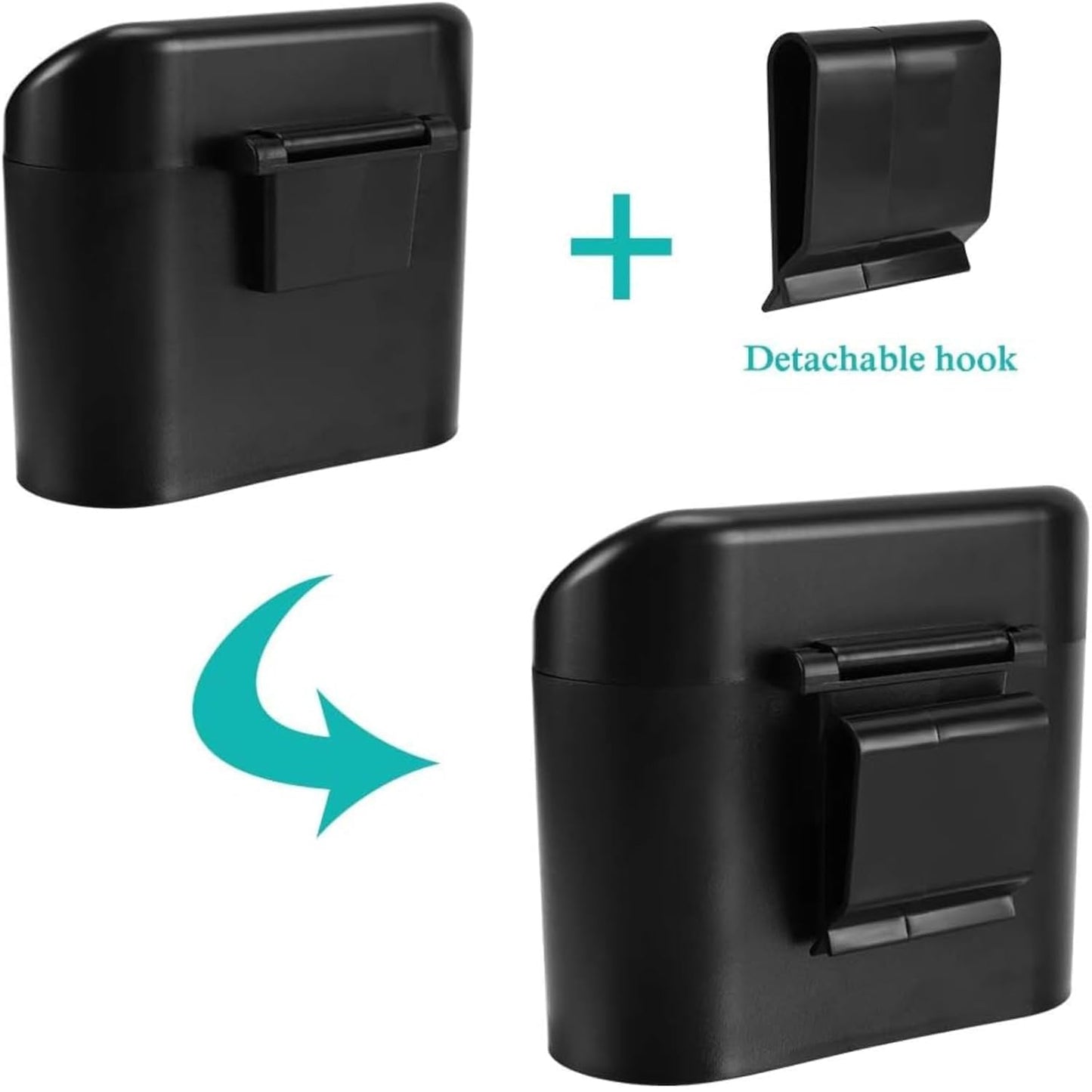 Car Trash Can with Lid – Compact & Leak-Resistant Car Garbage Bin