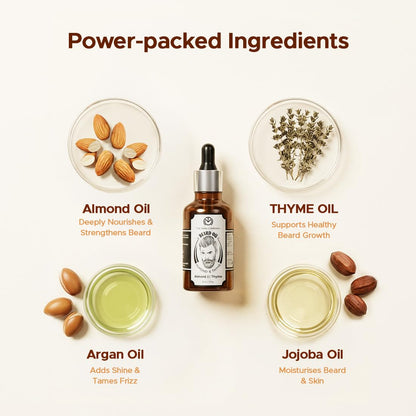 The Man Company 100% Natural Beard Oil