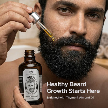 The Man Company 100% Natural Beard Oil