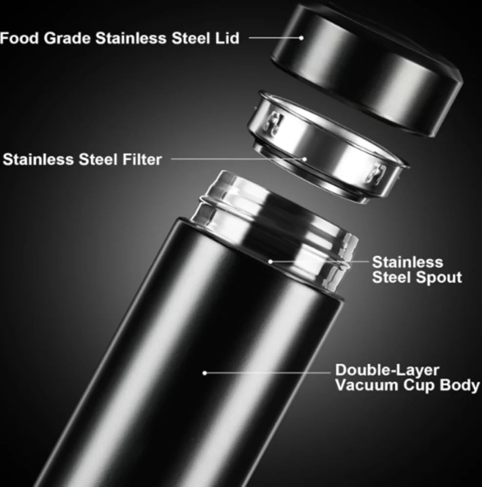 Smart Water Bottle – LED Temperature Display Vacuum Insulated Stainless Steel Bottle