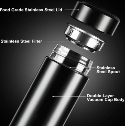 Smart Water Bottle – LED Temperature Display Vacuum Insulated Stainless Steel Bottle