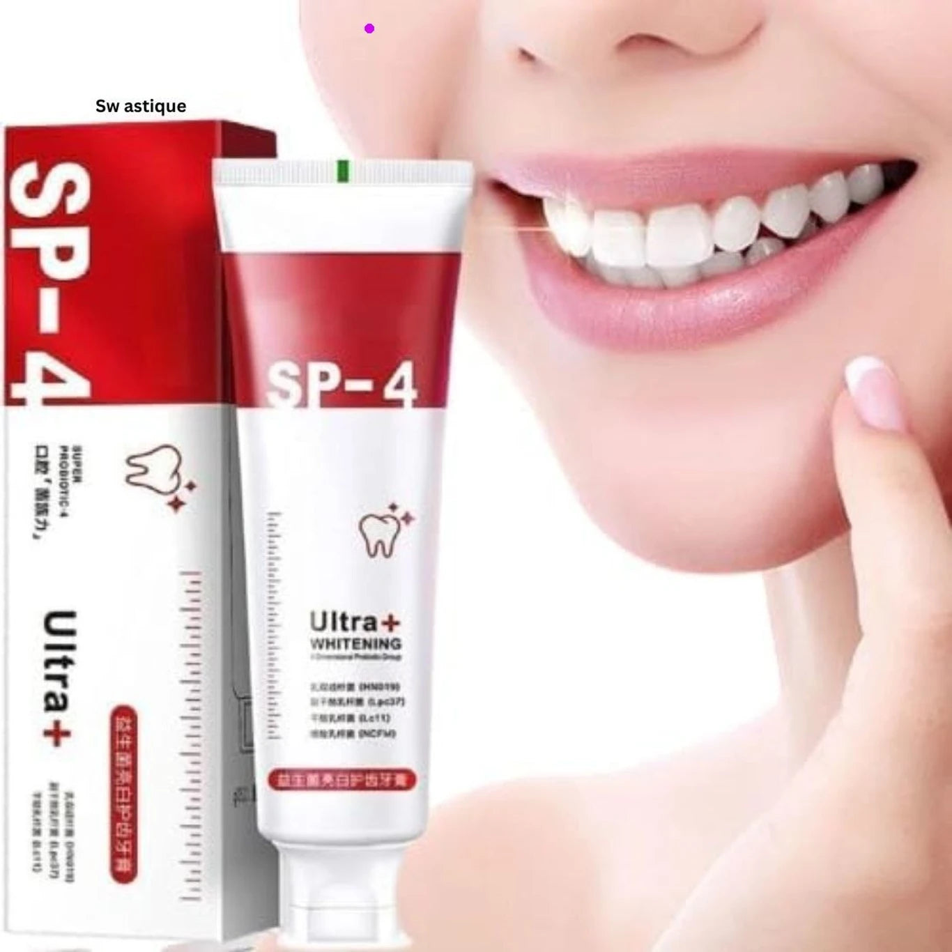 Probiotic Whitening Toothpaste – Daily Oral Care for a Brighter Smile & Fresh Breath