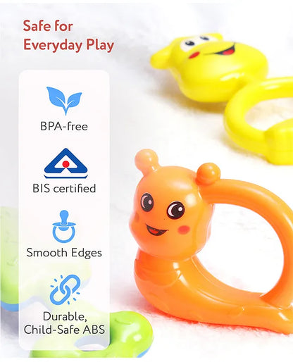 Baby Rattle & Teether Set