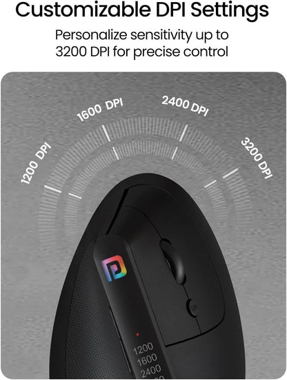 Ergonomic Wireless Mouse