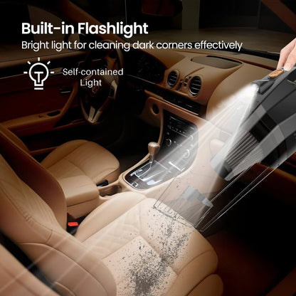 Handheld Vacuum Cleaner – Cordless Rechargeable Portable Vacuum for Home, Car & Office