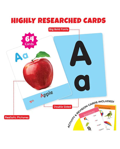 Alphabet & Number Learning Cards – Educational Flash Cards for Kids
