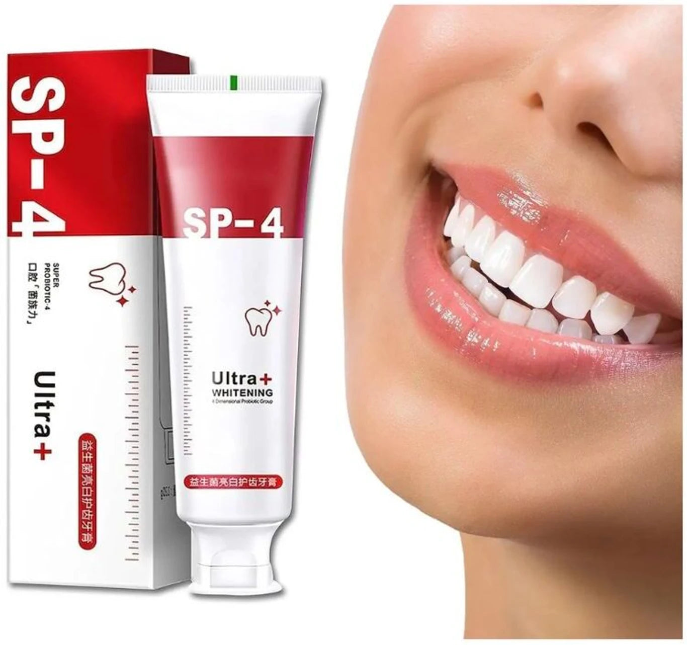 Probiotic Whitening Toothpaste – Daily Oral Care for a Brighter Smile & Fresh Breath