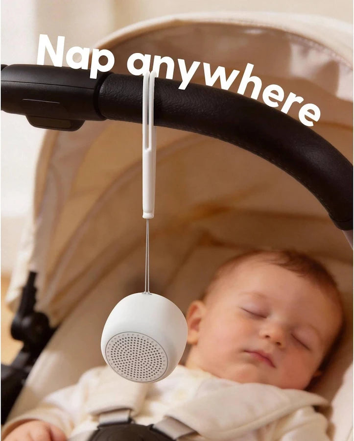 Baby White Noise Machine – Rechargeable Sleep Sound Machine with Soothing Sounds & Night Light