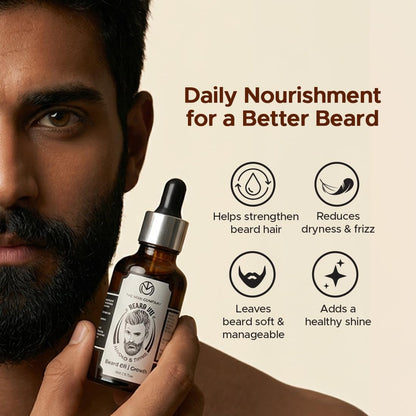 The Man Company 100% Natural Beard Oil