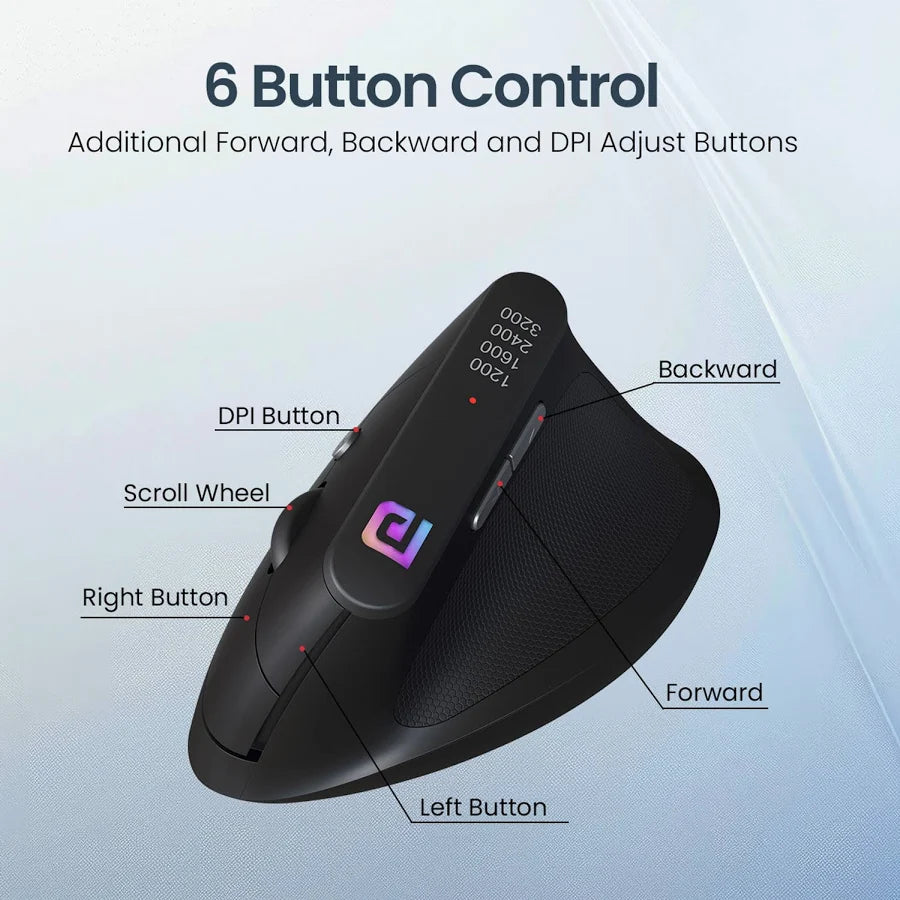 Ergonomic Wireless Mouse
