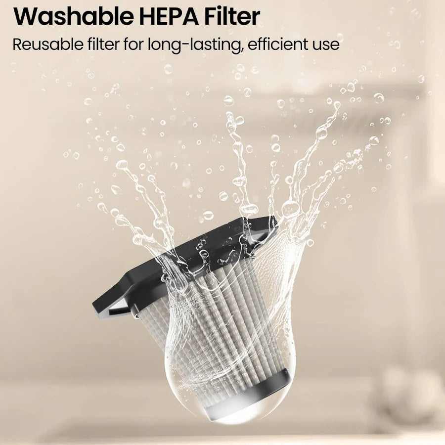 Handheld Vacuum Cleaner – Cordless Rechargeable Portable Vacuum for Home, Car & Office