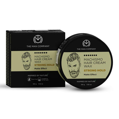 The Man Company Machismo Stronghold Hair Cream Wax for Men