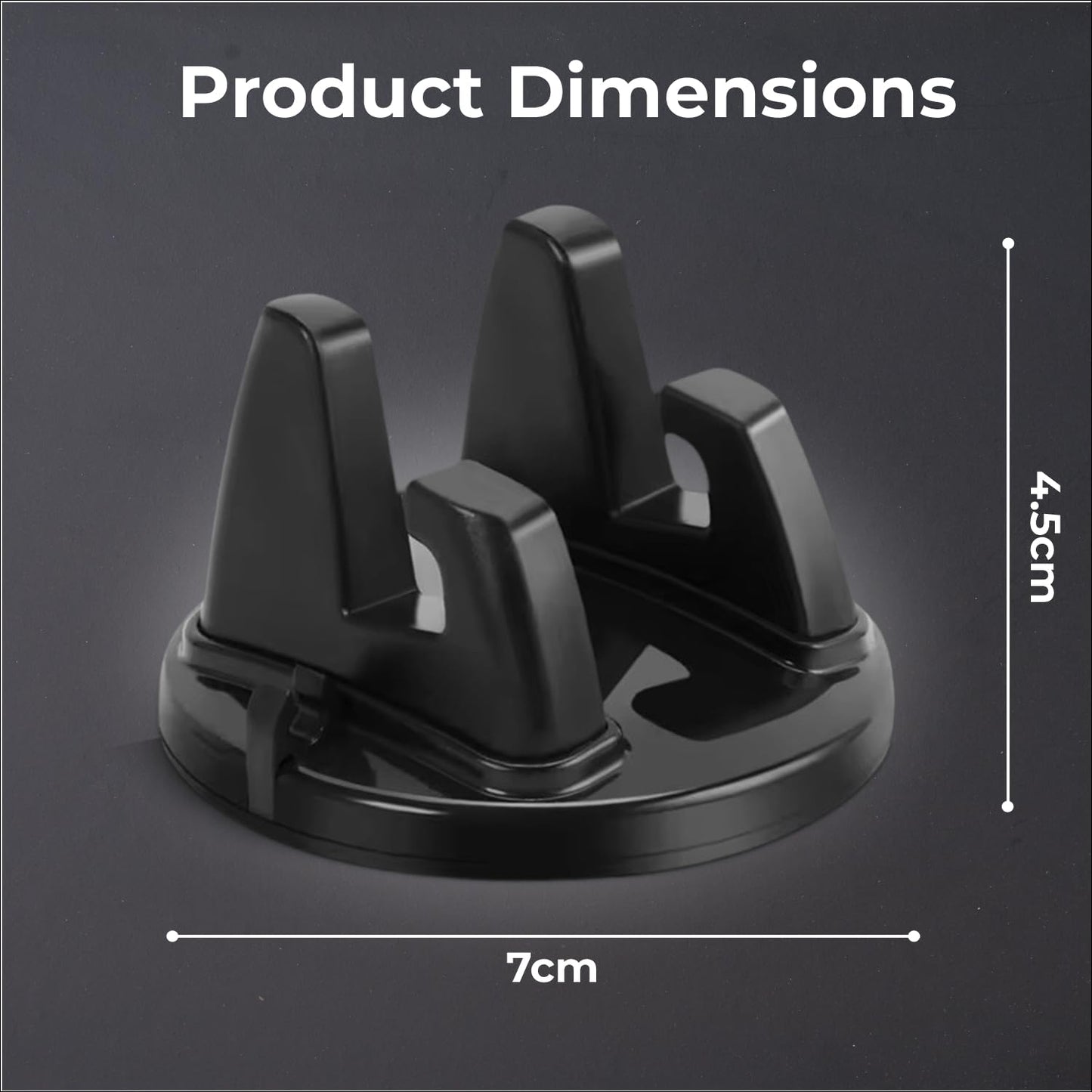 Car Phone Mount – Universal 360° Rotatable Dashboard & Air Vent Mobile Holder