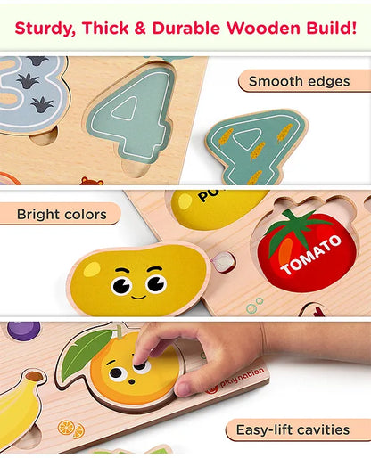 Wooden Puzzle Set