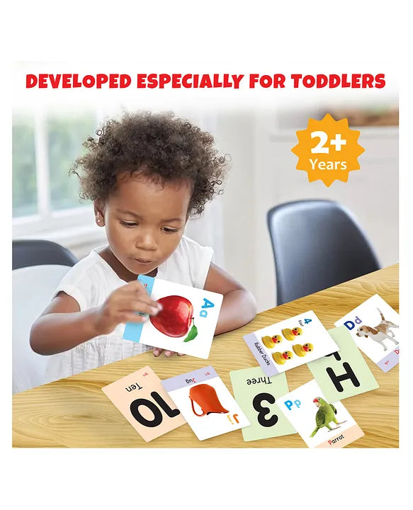 Alphabet & Number Learning Cards – Educational Flash Cards for Kids