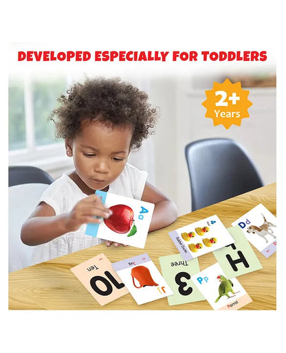Alphabet & Number Learning Cards – Educational Flash Cards for Kids