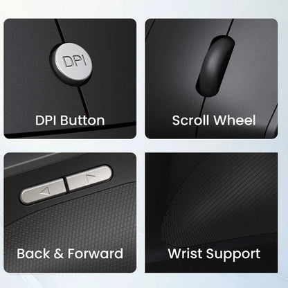 Ergonomic Wireless Mouse