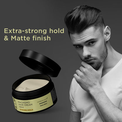 The Man Company Machismo Stronghold Hair Cream Wax for Men
