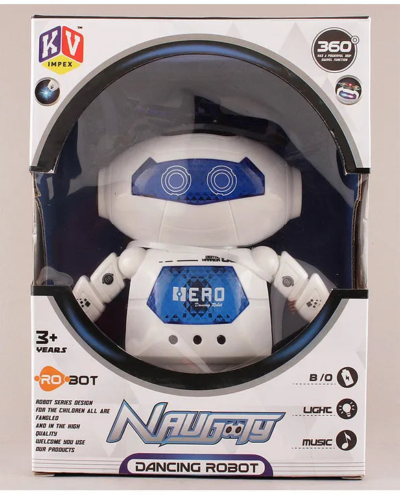 Dancing Robot – Interactive Musical Dancing Toy with Lights & Sound for Kids