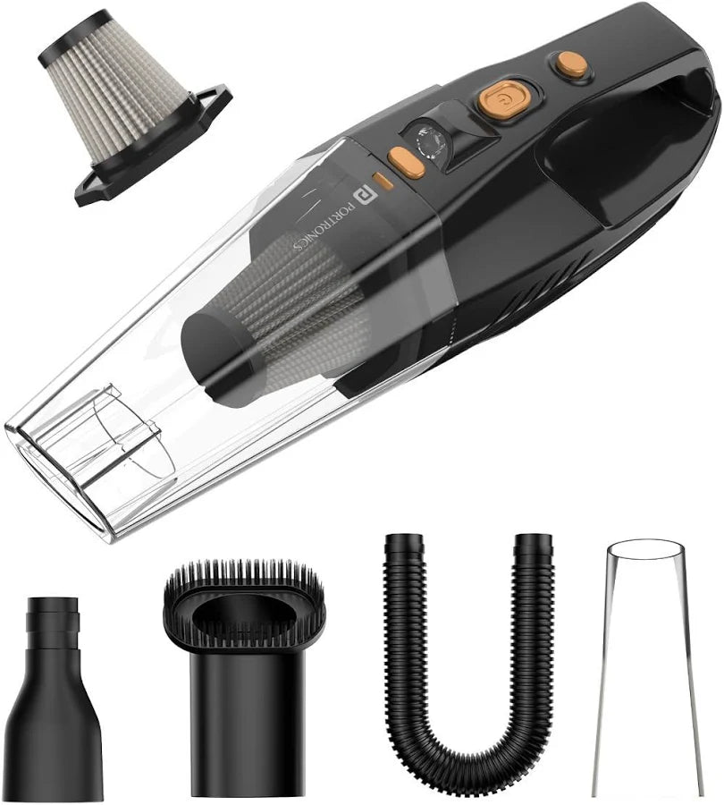 Handheld Vacuum Cleaner – Cordless Rechargeable Portable Vacuum for Home, Car & Office