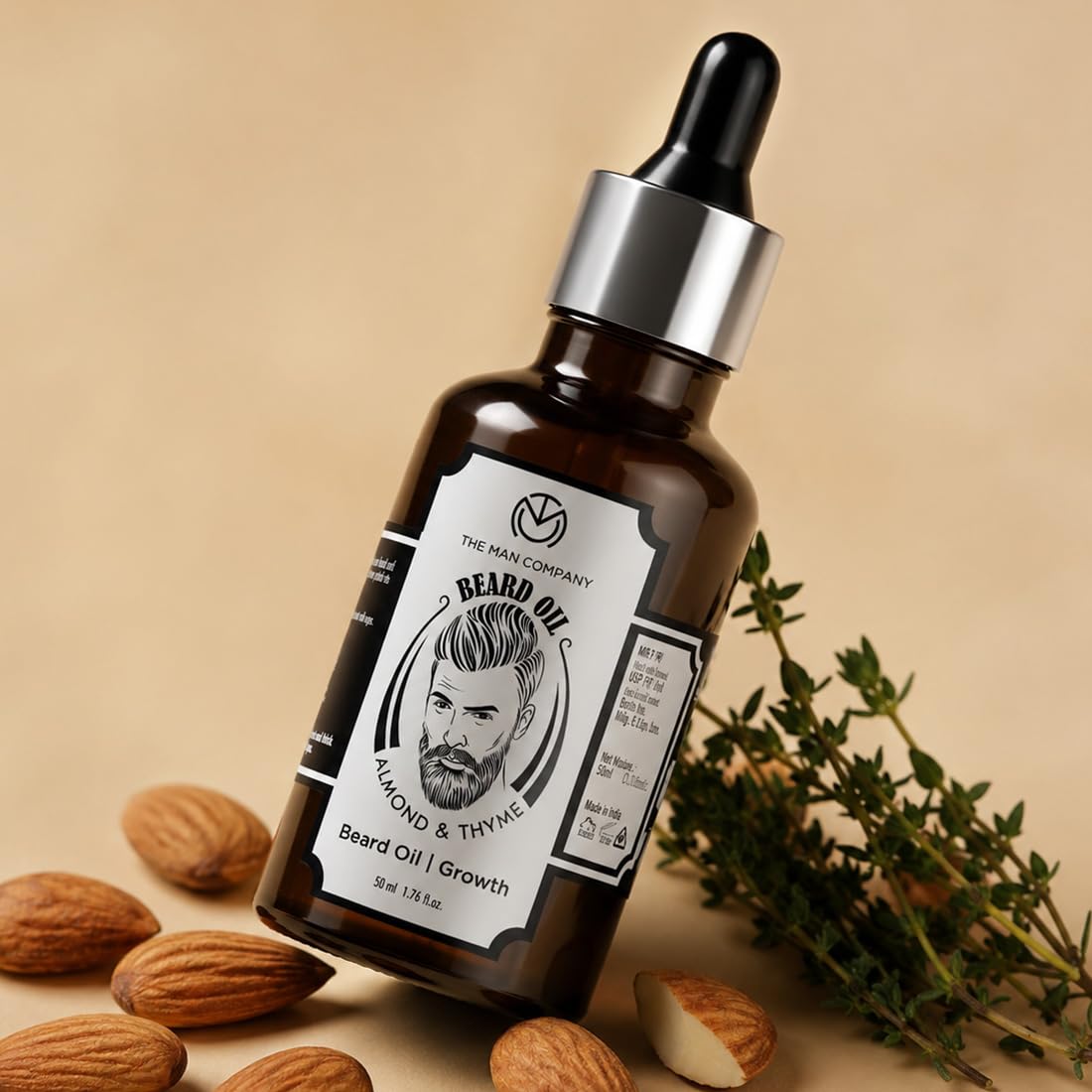 The Man Company 100% Natural Beard Oil