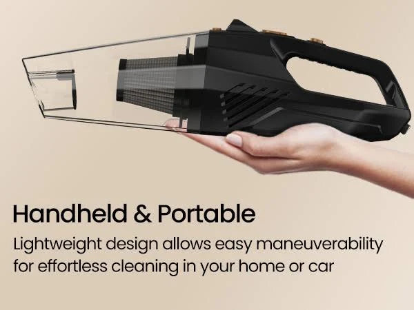 Handheld Vacuum Cleaner – Cordless Rechargeable Portable Vacuum for Home, Car & Office