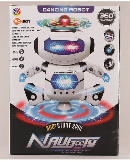 Dancing Robot – Interactive Musical Dancing Toy with Lights & Sound for Kids