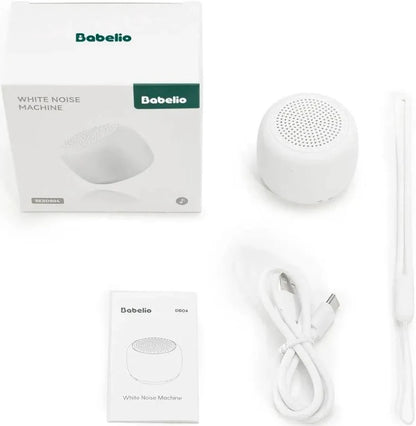 Baby White Noise Machine – Rechargeable Sleep Sound Machine with Soothing Sounds & Night Light