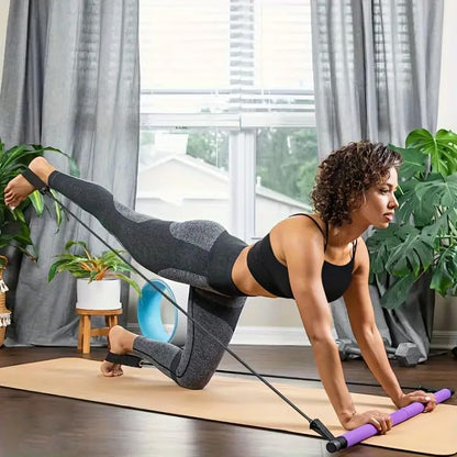 First Fit Premium Plates Stick Fitness Bar